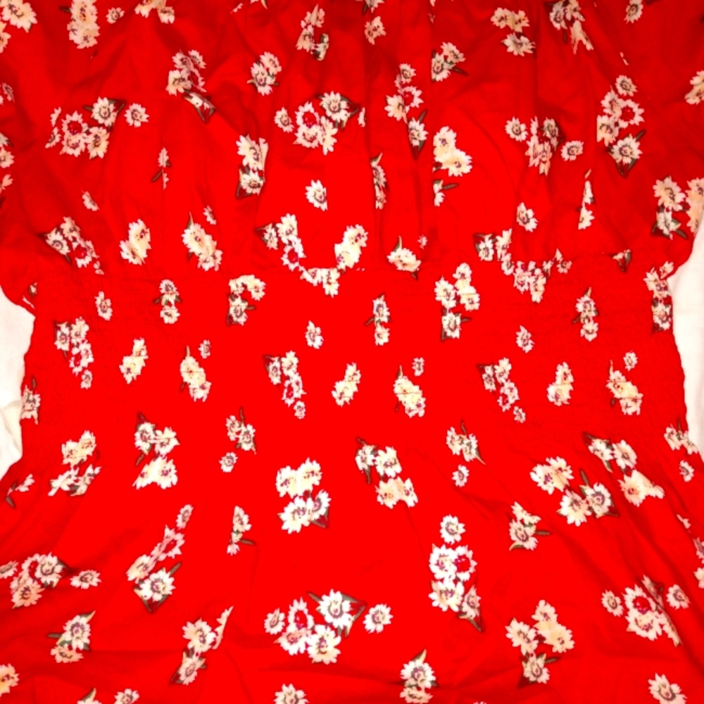 Floral pixy belly shirt